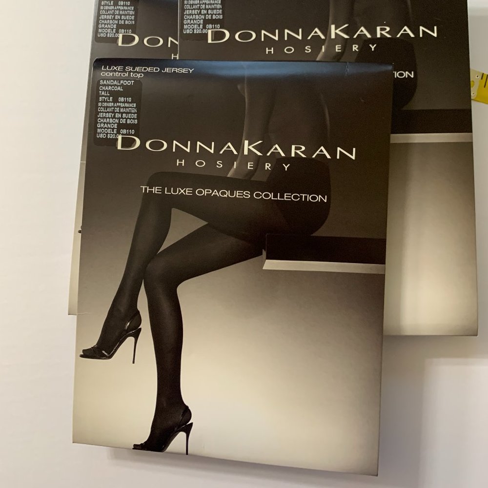 Donna Karan hosiery - 3 packages